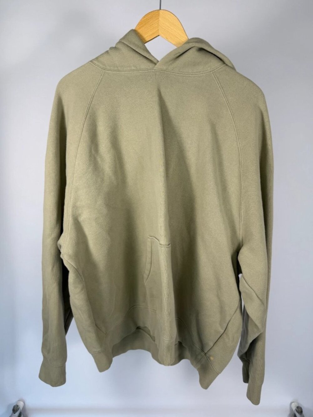 Essentials Fear Of God Mens Pullover Hoodie Sweatshirt Green Olive Size XXL